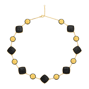 Tissé d'Or Yellow Gold Short Necklace