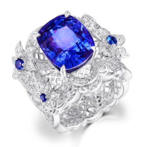 Alexandrite-Sapphire Ring