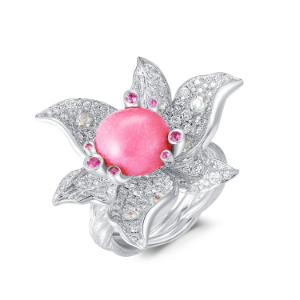 Conch Pearls Ring