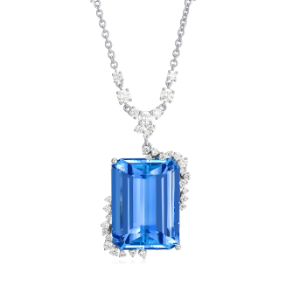 Collier Aigues-marines