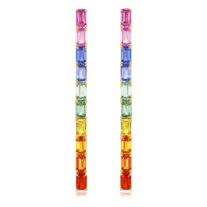 Boucles d’Oreilles Saphirs