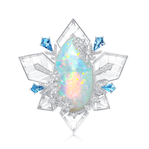 Broche Opale