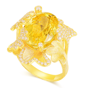 Yellow Sapphire Ring