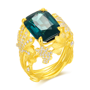 Lagoon Tourmaline Ring
