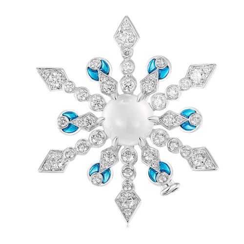 Broche Jade de Glace