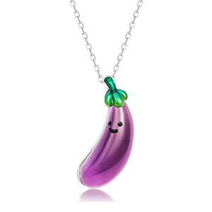 L’aubergine Necklace