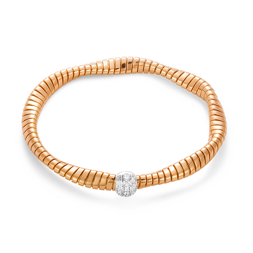 Tubogas Bracelet en Or Rose