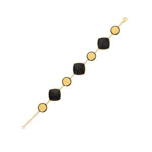 Bracelet Tissé d'Or en or jaune