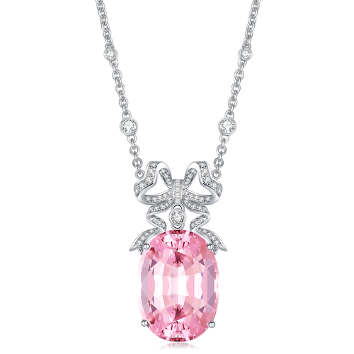 Pink Tourmaline Necklace
