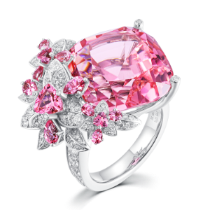 Pink Tourmaline Ring